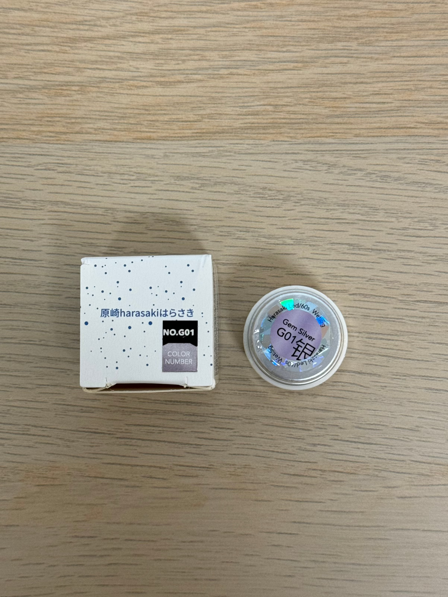 Harasaki Silver Chrome Liner Gel