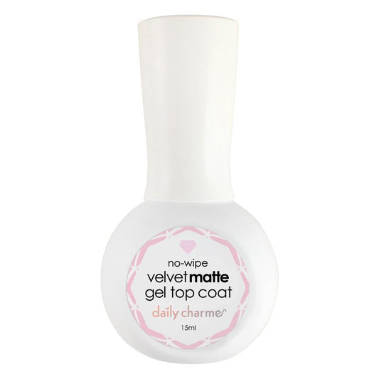 Daily Charme Velvet Matte No-Wipe Gel Top Coat