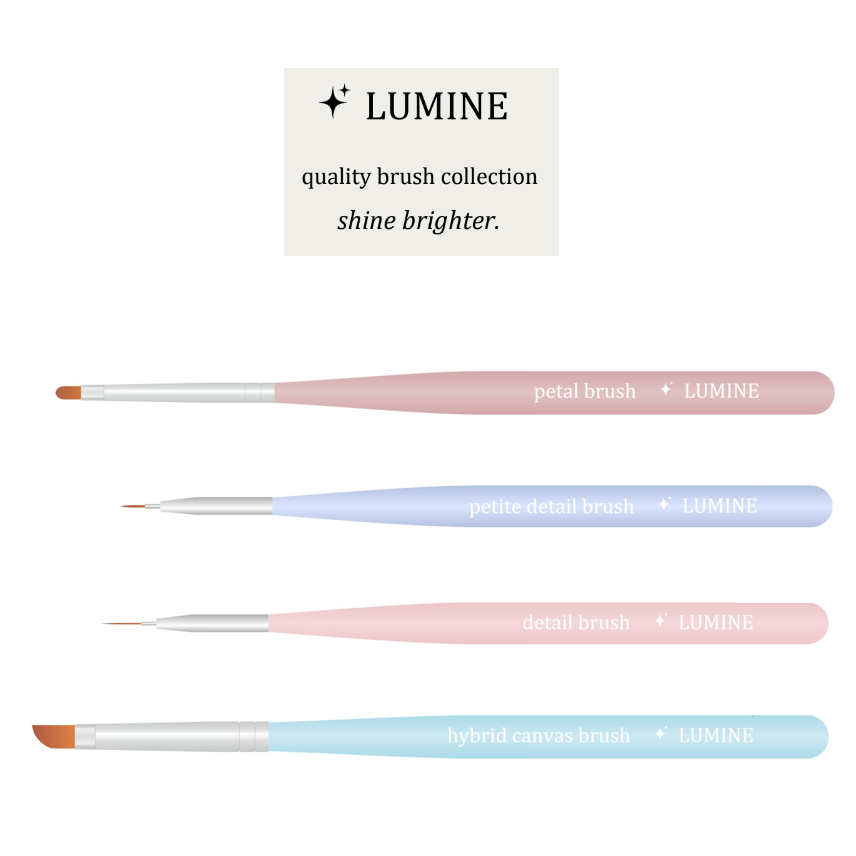 Lumine 4pcs Brush Set